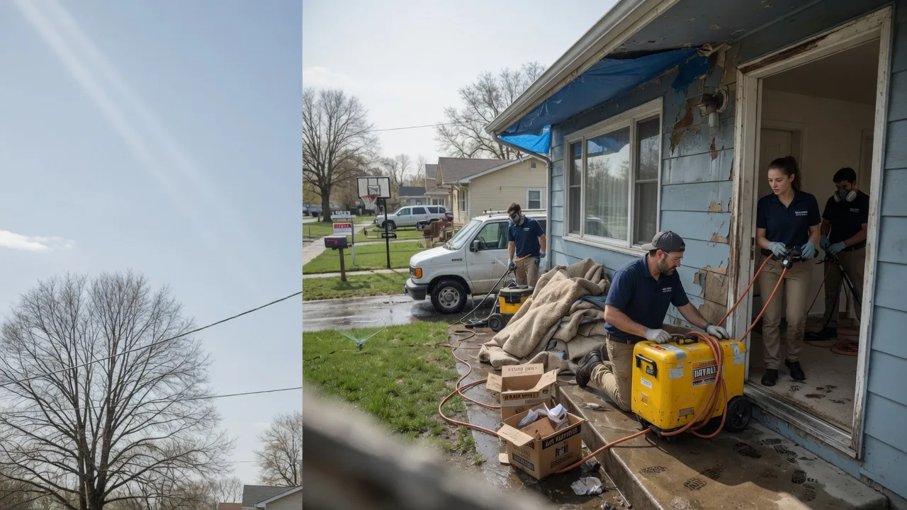 Basement Flood Cleanup in Vincent, OH near me